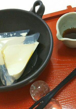江戸料理。材料３つ火も未使用の氷豆腐-レシピのメイン写真