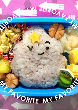 キャラ弁＊アドベンチャータイム＊ランピー-レシピのメイン写真