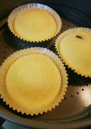 蒸し器で簡単♡懐かしい蒸しパン-レシピのメイン写真