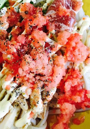主役は冷凍トマト☆サラダうどん-レシピのメイン写真