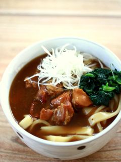 焼き鳥缶で簡単カレーうどん-レシピのメイン写真