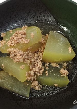 冬瓜のそぼろ煮餡-レシピのメイン写真