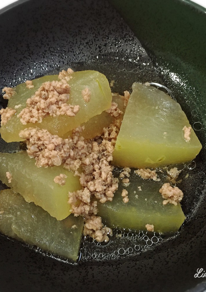 冬瓜のそぼろ煮餡-レシピのメイン写真