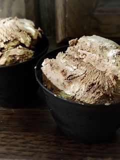 生クリームと板チョコでチョコレートアイス-レシピのメイン写真