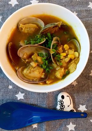 アサリのカレースープ-レシピのメイン写真