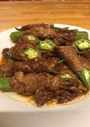 ☆オクラの牛肉巻き巻き☆-レシピのメイン写真
