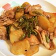 鶏もも肉とジャガイモの照り焼き