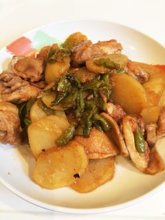 鶏もも肉とジャガイモの照り焼き-レシピのメイン写真