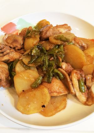 鶏もも肉とジャガイモの照り焼き-レシピのメイン写真
