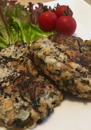 スーパーヘルシー♡ひじきの大豆味噌バーグ-レシピのメイン写真