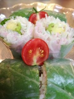 ♡生春巻きinアボカドそうめん♡-レシピのメイン写真