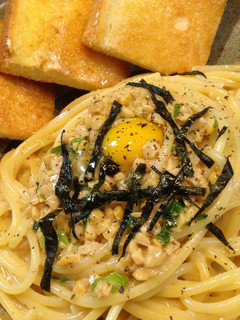 納豆パスタ-レシピのメイン写真