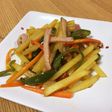 簡単♡細切り野菜の醤油炒め
