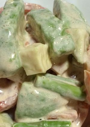アボカドとトマトとチーズのサラダ-レシピのメイン写真