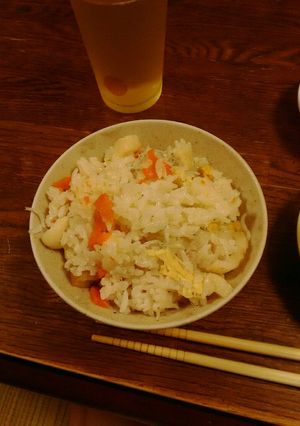 セブイレのおでんつゆで＊～炊き込みご飯～-レシピのメイン写真