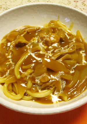 甘口☆免疫力UP☆舞茸カレーうどん♡-レシピのメイン写真