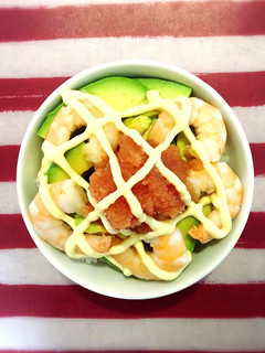 ☆エビ明太子アボカド丼♪♪☆-レシピのメイン写真