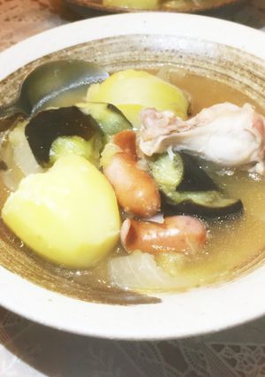 圧力鍋で茄子入りポトフ-レシピのメイン写真