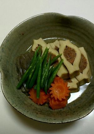 あるものでい込み高野の煮物-レシピのメイン写真