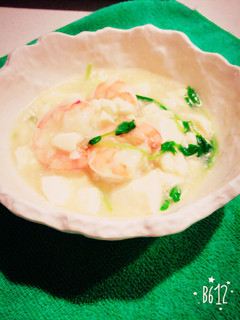 TOP10入り♡豆腐とエビのうま煮-レシピのメイン写真