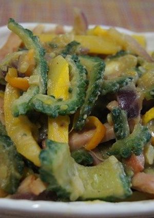 夏野菜とベーコンのおから炒め-レシピのメイン写真