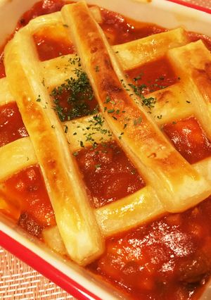 簡単！パーティにも！かぼちゃミートパイ-レシピのメイン写真