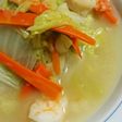 白菜とえびのトロトロ煮 人参も一緒に♬