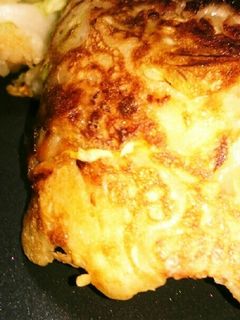 煮物リメイクお好み焼き-レシピのメイン写真