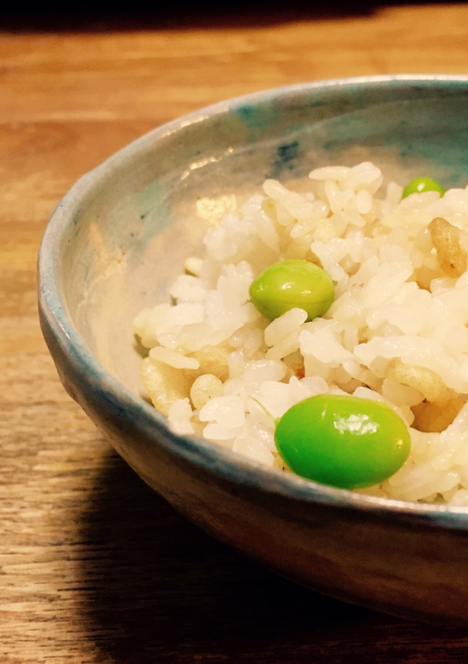 簡単サクッとしっとりオイル枝豆混ぜごはん-レシピのメイン写真