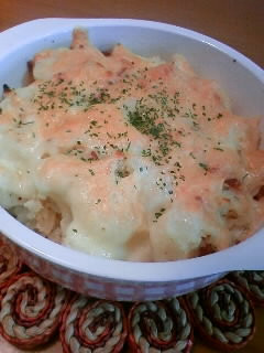 ポテトとサラミのチーズ焼き✿-レシピのメイン写真