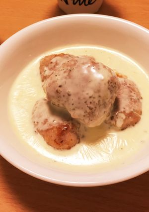 簡単！肉巻き豆腐～クリームチーズソース～-レシピのメイン写真
