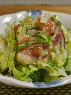 いちじくとレタスのサラダ-レシピのメイン写真