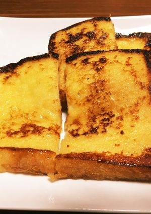 食パンで作るフレンチトースト-レシピのメイン写真