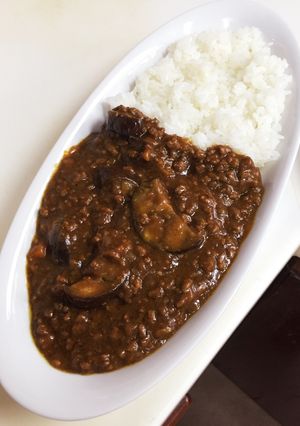 ランチに簡単な茄子とひき肉のカレー☆-レシピのメイン写真