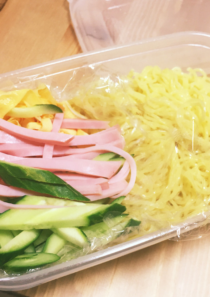 夏弁当！前日作り置き 時短！冷やし中華-レシピのメイン写真