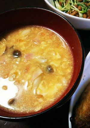 丸ごとトマトとベーコンのお味噌-レシピのメイン写真
