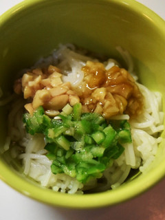 ネバネバそうめん【離乳食】-レシピのメイン写真