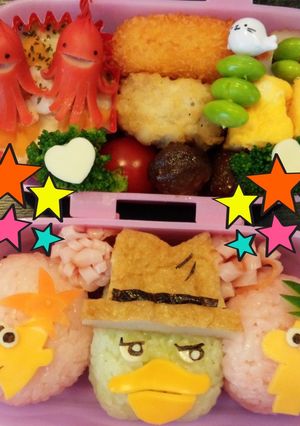 フィニアスとファーブカモノハシペリー弁当-レシピのメイン写真