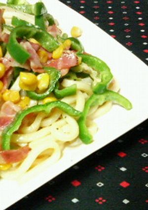 バターマヨ醤油で♡高校生の♡焼きうどん♡-レシピのメイン写真