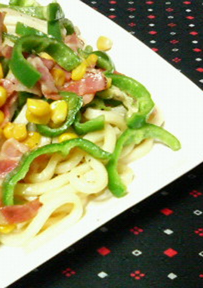 バターマヨ醤油で♡高校生の♡焼きうどん♡-レシピのメイン写真