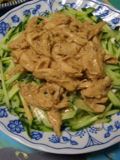 ヘルシー☆バンバンジー豆腐-レシピのメイン写真