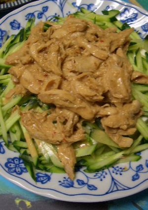 ヘルシー☆バンバンジー豆腐-レシピのメイン写真