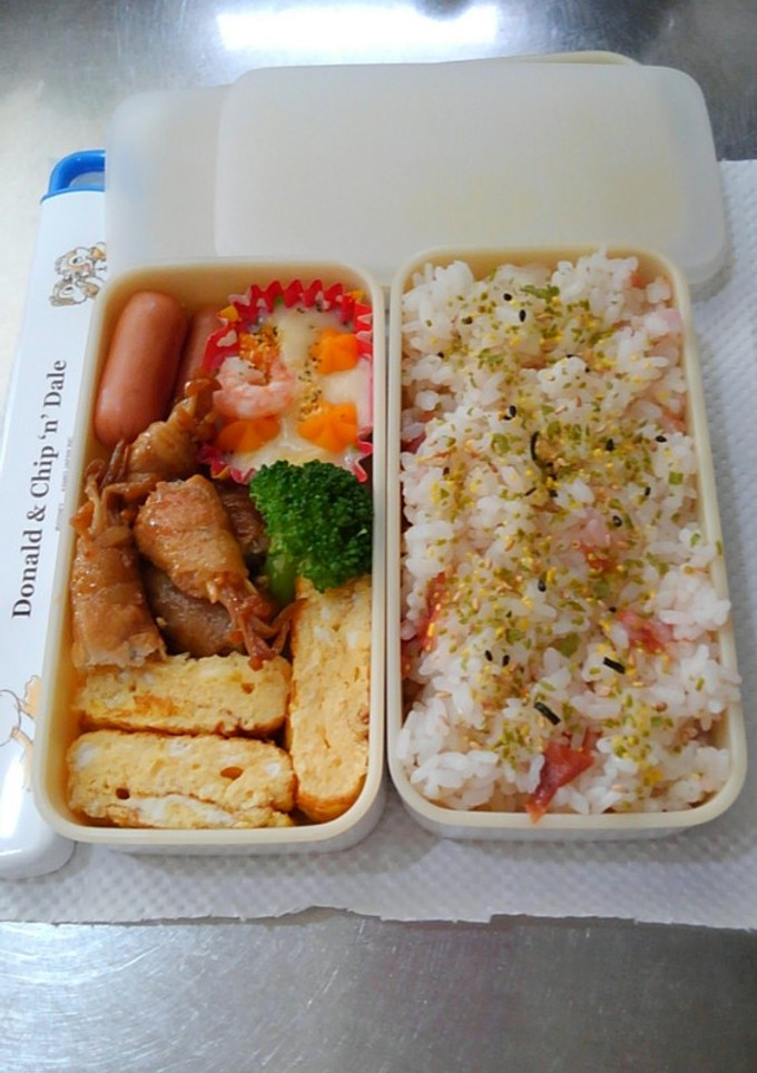 えのき巻き照り焼き弁当-レシピのメイン写真