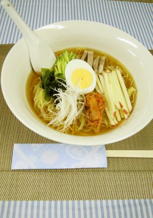 冷たくてさっぱり！りんご冷麺-レシピのメイン写真