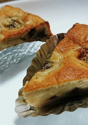 超簡単！バナナケーキ チョコ入り-レシピのメイン写真