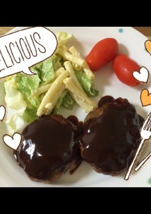 超簡単☆レンチンでハンバーグソース♬-レシピのメイン写真