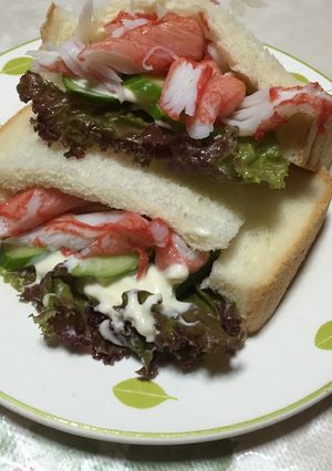 かにかまと野菜のマヨデリポケサン-レシピのメイン写真