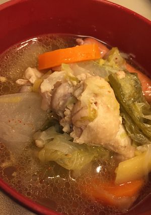 【味覇】手羽元と大根のスープ-レシピのメイン写真