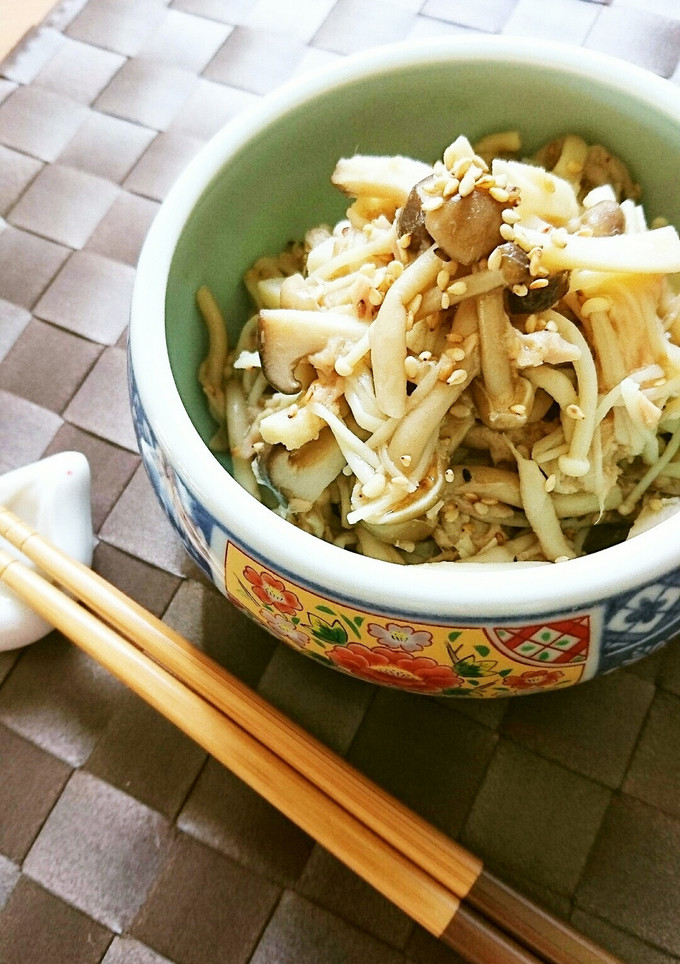 レンジで簡単☆ご飯のお供に・無限きのこ。-レシピのメイン写真