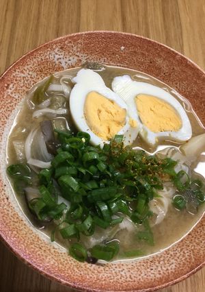 リメイク・糖質0麺で・みそ煮込みうどん風-レシピのメイン写真